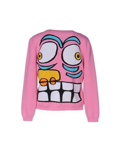 Shop Jeremy Scott Cardigan In Pink