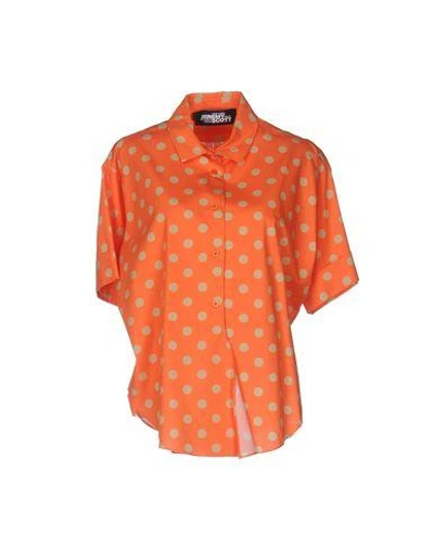 Jeremy Scott Shirts In Orange