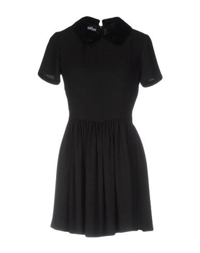 Jeremy Scott Short Dress In Black
