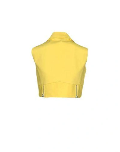 Shop Jeremy Scott Jacket In Yellow