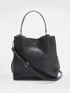 DKNY Greenwich Smooth Leather Bucket Bag,R361600701