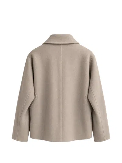 BUTTON-UP PATCH-POCKET JACKET
