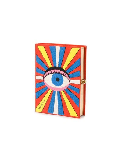Shop Olympia Le-tan Eye Book Clutch