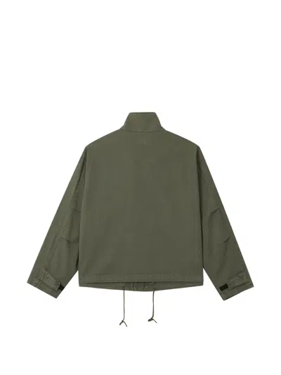 MULTI-POCKET DRAWSTRING JACKET
