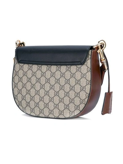 Shop Gucci - Padlock Gg Supreme Shoulder Bag