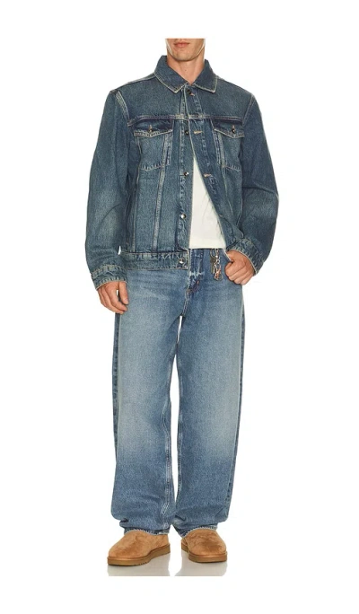 Rag & Bone Denim Trucker Jacket In Pattern