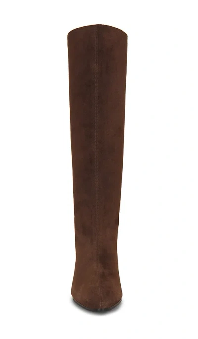 Veronica Beard Aisla Knee High Boot In Brown
