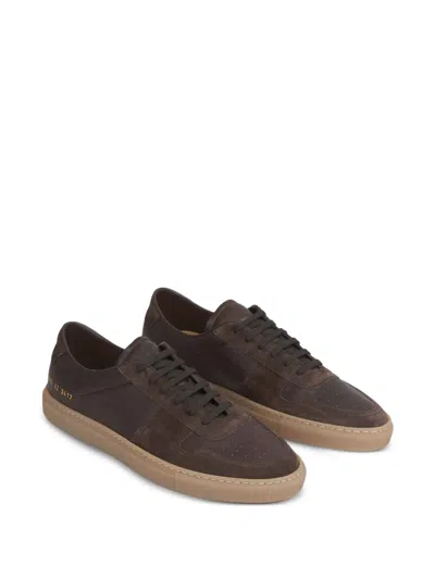 PANELLED LEATHER SNEAKERS