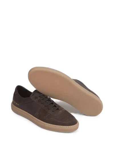 PANELLED LEATHER SNEAKERS
