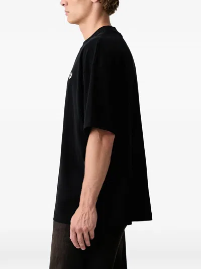 Fred Perry Oversized T-shirt In Black