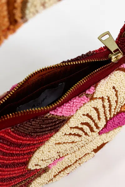 Acler Birch Bag In Rouge Eclipse