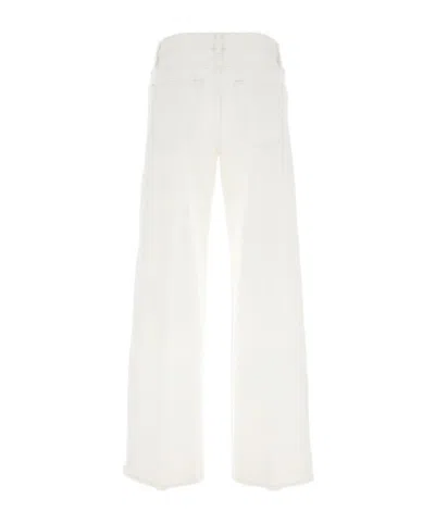 Frame Five-pocket Jeans In White