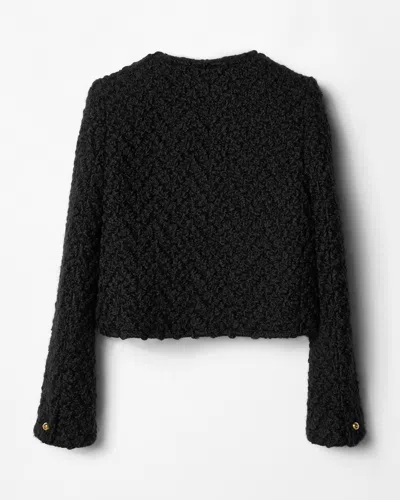 Celine Wool Jacket In Black