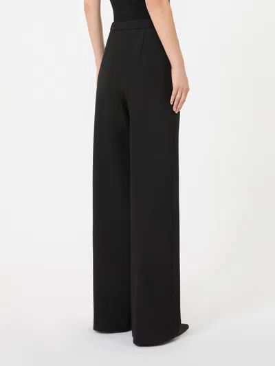 Max Mara Studio Denaro Drawstring Pants In Black