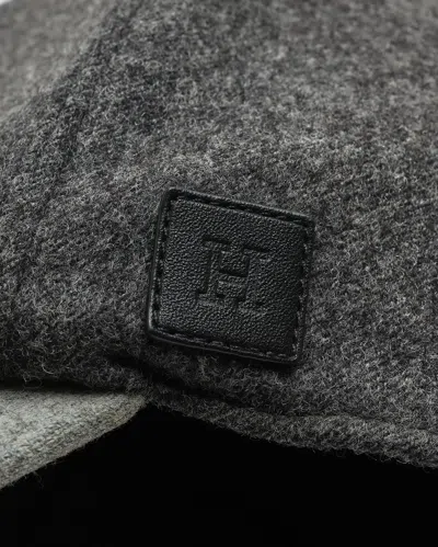 Pre-owned Hermes Hermès Wool Cap In Grey