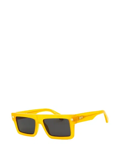 Off-white Chandler Rectangle-frame Sunglasses In White