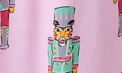Printfresh Wildest Dreams Leopard Nutcracker Satin Pajamas In Multi