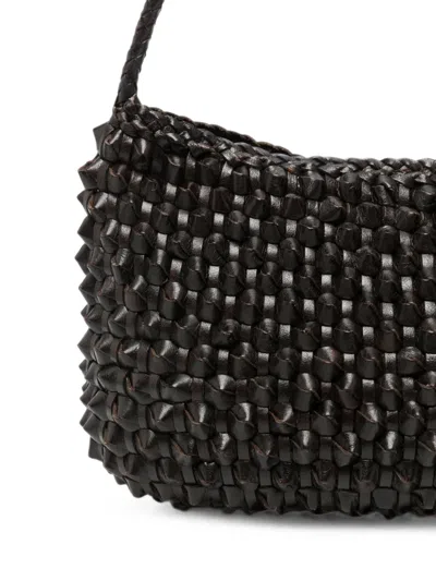 Dragon Diffusion Basil Cactus Shoulder Bag In Black