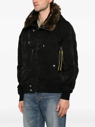 FUR-TRIM PADDED JACKET