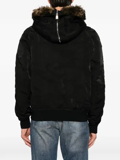 FUR-TRIM PADDED JACKET