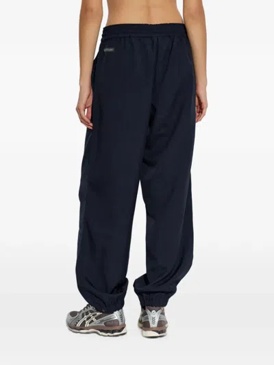 Rethinkit Studios Drawstring Elasticated-waist Trousers In Blue