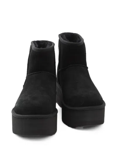 Ugg Classic Mini Platform Boots Black In Black