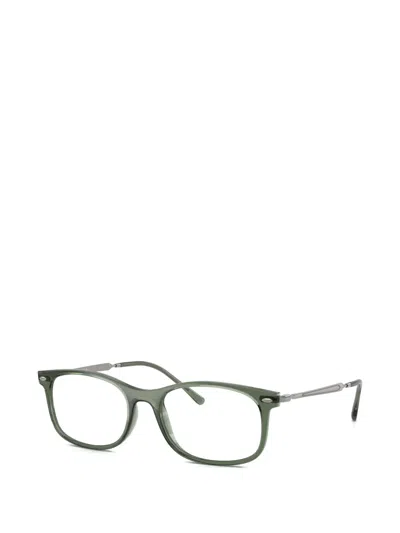 Ray Ban Rectangle-frame Glasses In Gray