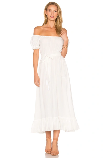 Carolina K Alexa Dress In White