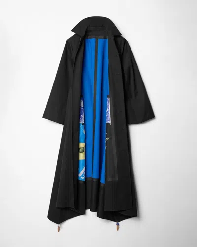 Celine A-line Mac Coat In Gray