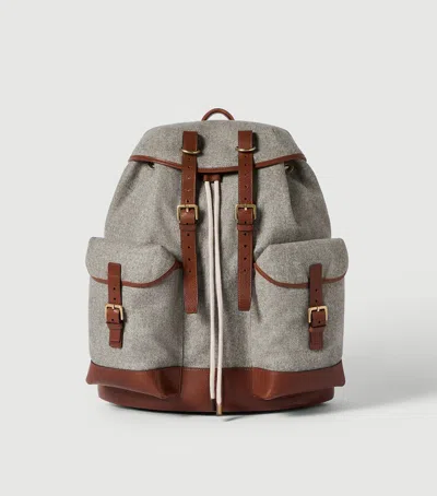 Brunello Cucinelli Virgin Wool-alpaca-cashmere Backpack