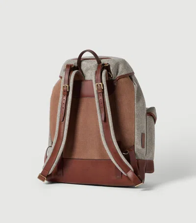 Brunello Cucinelli Virgin Wool-alpaca-cashmere Backpack