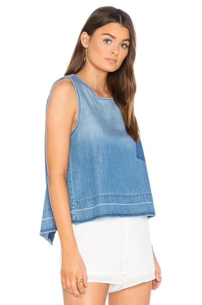 Shop Bella Dahl Crossback Tank In Indio Wash