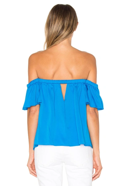 Shop Milly Blaire Top In Lapis