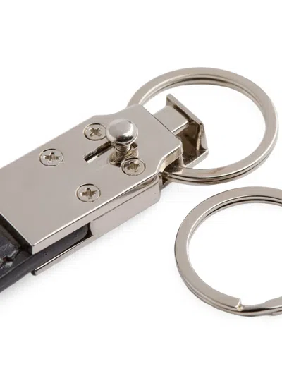 The Bridge Leather Keyring In Multi