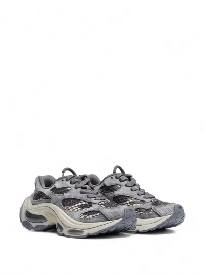 Ash Dragon Mesh-panel Low-top Sneakers In Multi
