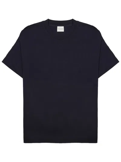 Closed Organic Cotton Classic T-shirt For Men In Blue