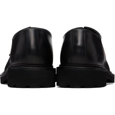 Common Projects Black Apron Derbys In Black