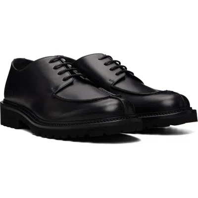 Common Projects Black Apron Derbys In Black