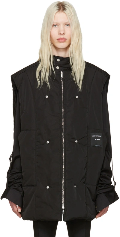 Raf Simons Black Robert Mapplethorpe Edition Oversized Bodywarmer