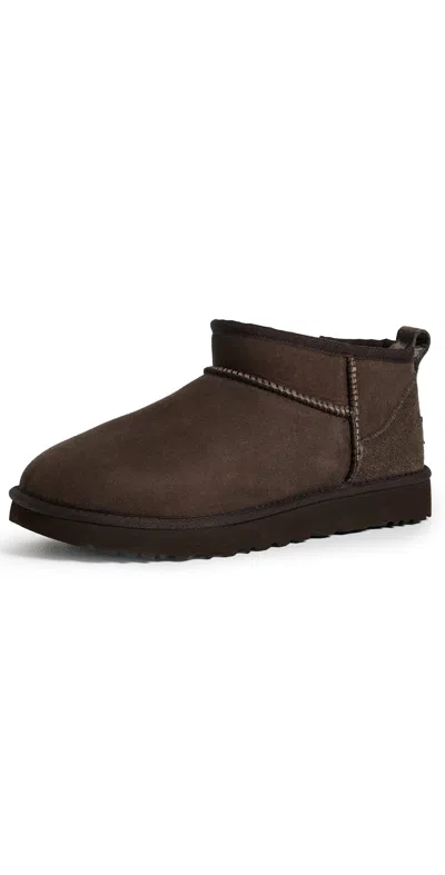 Ugg Clasic Ultra Mini Boots Woman Dust Cocoa In Brown