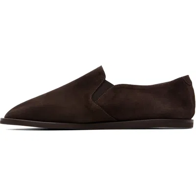 Common Projects ブラウン スエード ローファー In Brown