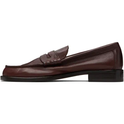 Common Projects ブラウン レザー ローファー In Brown 3621