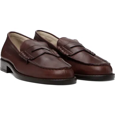 Common Projects ブラウン レザー ローファー In Brown 3621