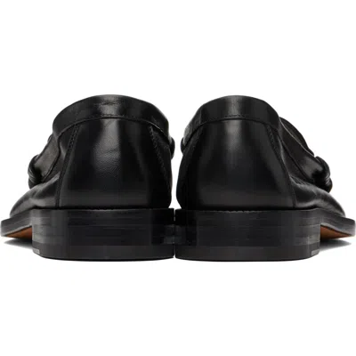 Common Projects ブラック レザー ローファー In Black 7547
