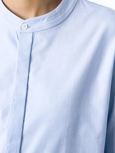 Shop Egrey Long Sleeves Shirt In Blue