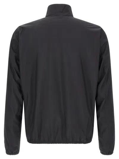 Herno Reversible Technical Bomber Jacket In Black