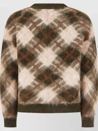 Acne Studios Knit Jacket In Multi