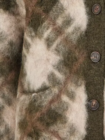 Acne Studios Knit Jacket In Multi