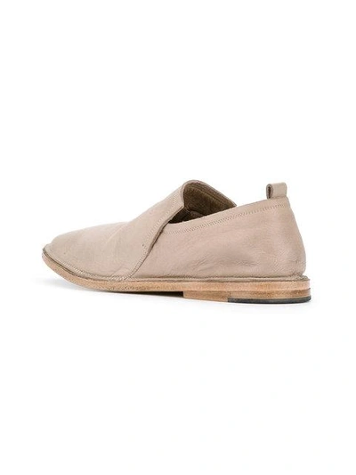 Shop Marsèll Classic Slippers In Neutrals