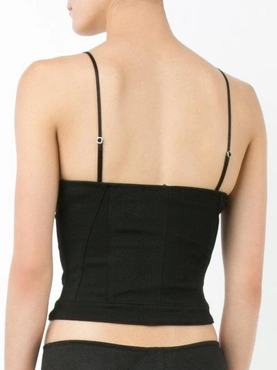 Shop Fleur Du Mal Snap Corset In Black